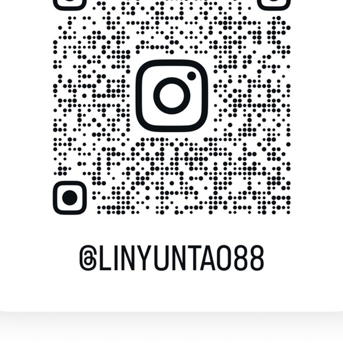 林运焘Instagram二维码